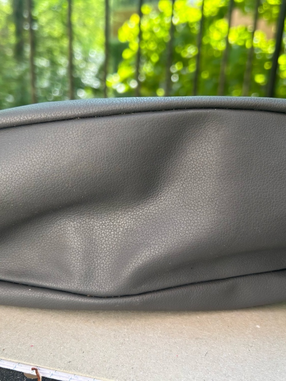 Goyard Anjou Mini Reversible Tote in Gray and White Goyardine and Gray Leather - Picture 16 of 16